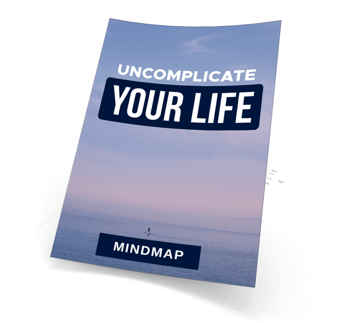 Uncomplicate Your Life Mind Map